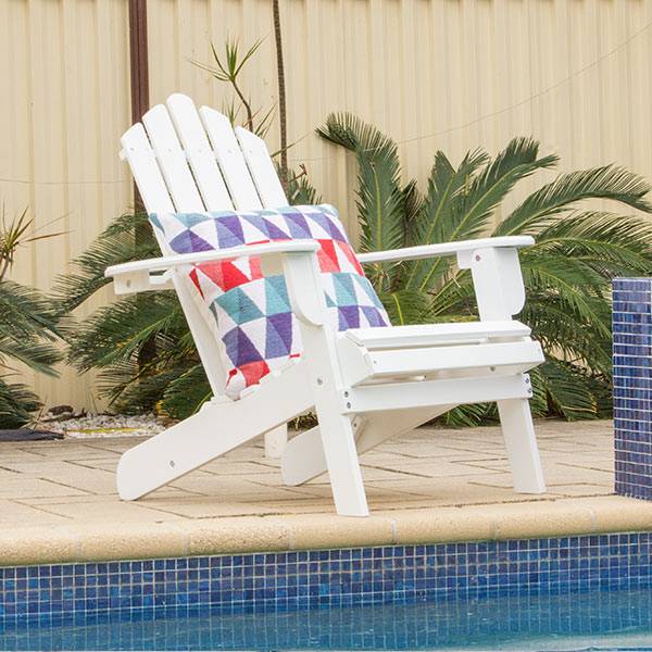 Cape Cod Adirondack Chairs x 2 with Table