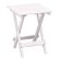Square table, Acacia Hardwood Folding, White colour