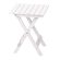 Square table, Acacia Hardwood Folding, White colour